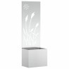 Écran de confidentialité de jardin Fretwork Argenté 50 x 140 cm 537625537625
