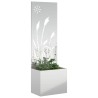 Écran de confidentialité de jardin Fretwork Argenté 50 x 140 cm 537625537625