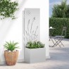 Écran de confidentialité de jardin Fretwork Argenté 50 x 140 cm 537625537625
