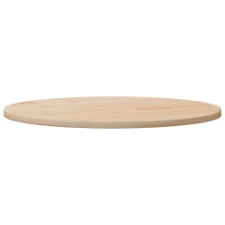 Dessus de table Ø80x2,5 cm Bois de pin massif 537629537629