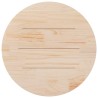 Dessus de table Ø80x2,5 cm Bois de pin massif 537629537629
