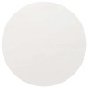 Dessus de table Blanc Ø80x2,5 cm Bois de pin massif 537633537633