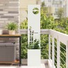 Écran de confidentialité de jardin Blanc 32 x 32 x 150 cm 537634537634