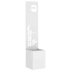 Écran de confidentialité de jardin Blanc 32 x 32 x 150 cm 537634537634