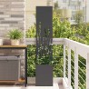 Écran de confidentialité de jardin Noir 32 x 32 x 150 cm 537637537637