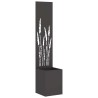 Écran de confidentialité de jardin Noir 32 x 32 x 150 cm 537637537637