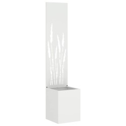Écran de confidentialité de jardin Fretwork Blanc 32 x 150 cm 537641537641