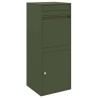 Boîte de dépôt de colis Vert olive 41 x 38 x 103 cm Acier 537642537642