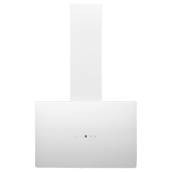 Hotte murale 60 cm Acier et verre trempé Blanc 537643537643