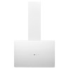 Hotte murale 60 cm Acier et verre trempé Blanc 537643537643