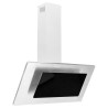 Hotte murale 90 cm Acier inoxydable et verre trempé Argenté 537644537644