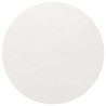 Dessus de table Blanc Ø90x2,5 cm Bois de pin massif 537645537645