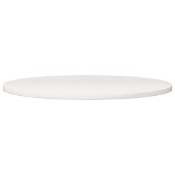 Dessus de table Blanc Ø90x2,5 cm Bois de pin massif 537645537645