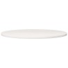 Dessus de table Blanc Ø90x2,5 cm Bois de pin massif 537645537645