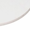 Dessus de table Blanc Ø90x2,5 cm Bois de pin massif 537645537645