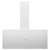 Hotte murale 90 cm Acier et verre trempé Blanc 537646537646