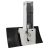 Hotte murale 90 cm Acier et verre trempé Blanc 537646537646
