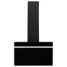 Hotte murale 60 cm Acier et verre trempé Noir 537650537650