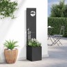 Écran de confidentialité de jardin Fretwork Noir 32 x 150 cm 537651537651