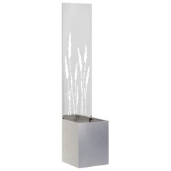 Écran de confidentialité de jardin Fretwork Argent 32 x 150 cm 537653537653