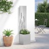 Écran de confidentialité de jardin Fretwork Argent 32 x 150 cm 537653537653