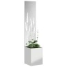 Écran de confidentialité de jardin Fretwork Argenté 32 x 150 cm 537654537654