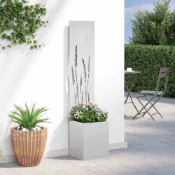 Écran de confidentialité de jardin Fretwork Argenté 32 x 150 cm 537654537654