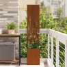 Écran de confidentialité de jardin Fretwork Rouillé 32 x 150 cm 537655537655