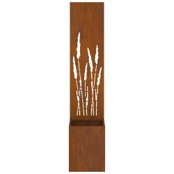 Écran de confidentialité de jardin Fretwork Rouillé 32 x 150 cm 537655537655