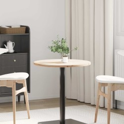 Dessus de table Ø60x2,5 cm Bois de pin massif 537656537656