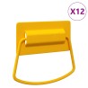 Poignées de Cabinet 12 pcs Moutarde 85 x 45 mm Métал 537660537660