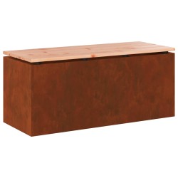 Banc de jardin Rouillé 100 x 40 x 43 cm 537662537662
