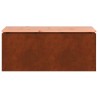 Banc de jardin Rouillé 100 x 40 x 43 cm 537662537662