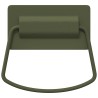 Poignées de Meuble 2 pcs Vert olive 85 x 45 mm Métал 537664537664