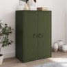 Poignées de Meuble 12 pcs Vert olive 85 x 45 mm Métал 537665537665