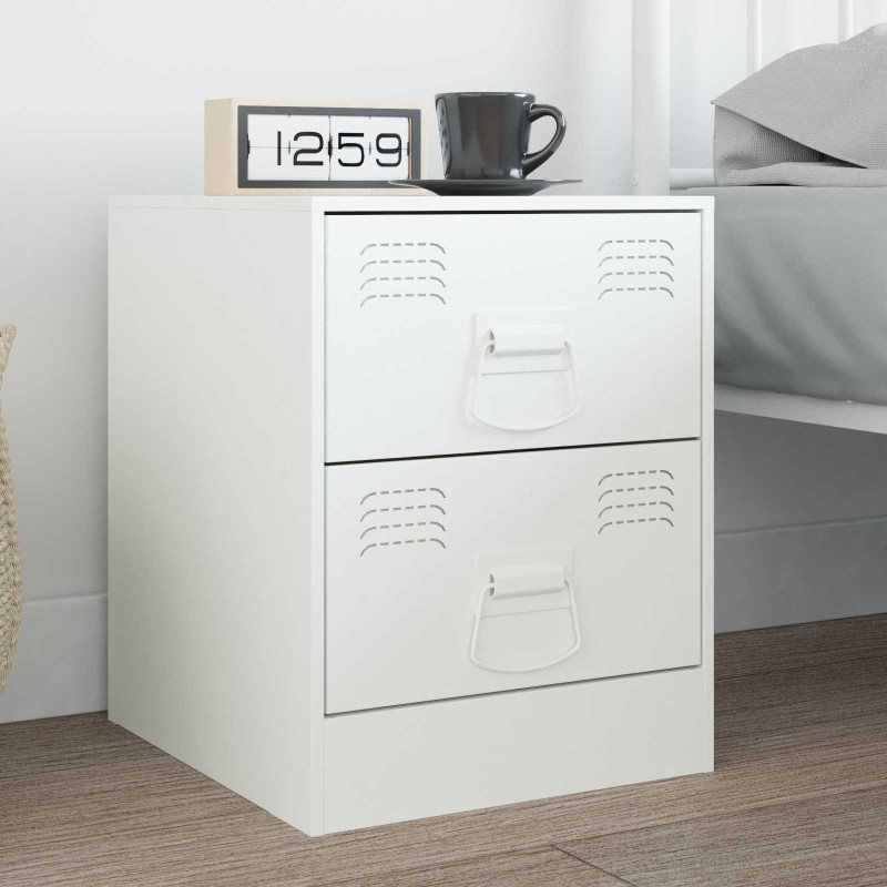 Poignées de Cabinet Blanc 85 x 45 mm Métал 537667537667