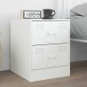 Poignées de Cabinet Blanc 85 x 45 mm Métал 537667537667
