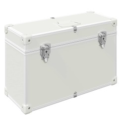 Poignées de Cabinet Blanc 85 x 45 mm Métал 537667537667