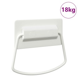 Poignées de Cabinet Blanc 85 x 45 mm Métал 537667537667