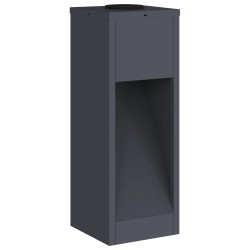 Lumière de Chemin LED Solaire 2 pcs Anthracite 537669537669