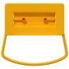 Poignées de Cabinet 2 pcs Moutarde 85 x 45 mm Métал 537673537673