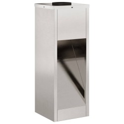 Lumière de Chemin LED Solaire 2 pcs Argenté Acier inoxydable 537676537676