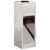 Lumière de Chemin LED Solaire 2 pcs Argenté Acier inoxydable 537676537676