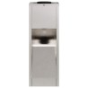 Lumière de Chemin LED Solaire 2 pcs Argenté Acier inoxydable 537676537676
