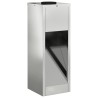 Lumière de Chemin LED Solaire 2 pcs Argenté Galvanisé 537677537677
