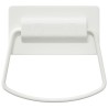 Poignées de Cabinet 2 pcs Blanc 85 x 45 mm Métал 537679537679