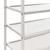 Chariot de cuisine à 5 niveaux 107x55x147 cm Acier inoxydable 537680537680