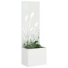 Écran de confidentialité de jardin Fretwork Blanc 50 x 150 cm 537681537681