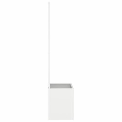 Écran de confidentialité de jardin Fretwork Blanc 50 x 150 cm 537681537681