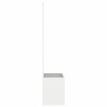 Écran de confidentialité de jardin Fretwork Blanc 50 x 150 cm 537681537681